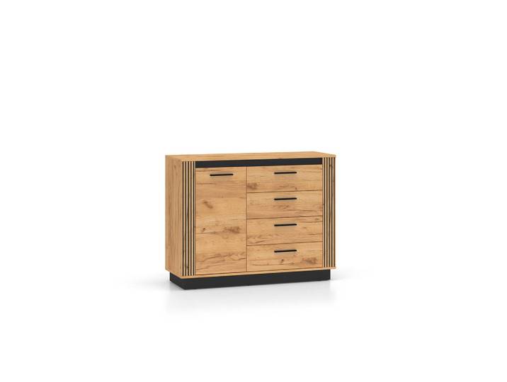 Furnlux Sideboard Urso Beige 115x40x90 cm, 115x90x40 cm, Kleinmöbel, Kommoden, Sideboards