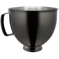 KitchenAid Metallschüssel 4,8L RANDIANT BLACK - B/H/T ca. 25.00x25.00x22.00