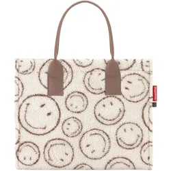 reisenthel daily shopper teddy - beige|braun