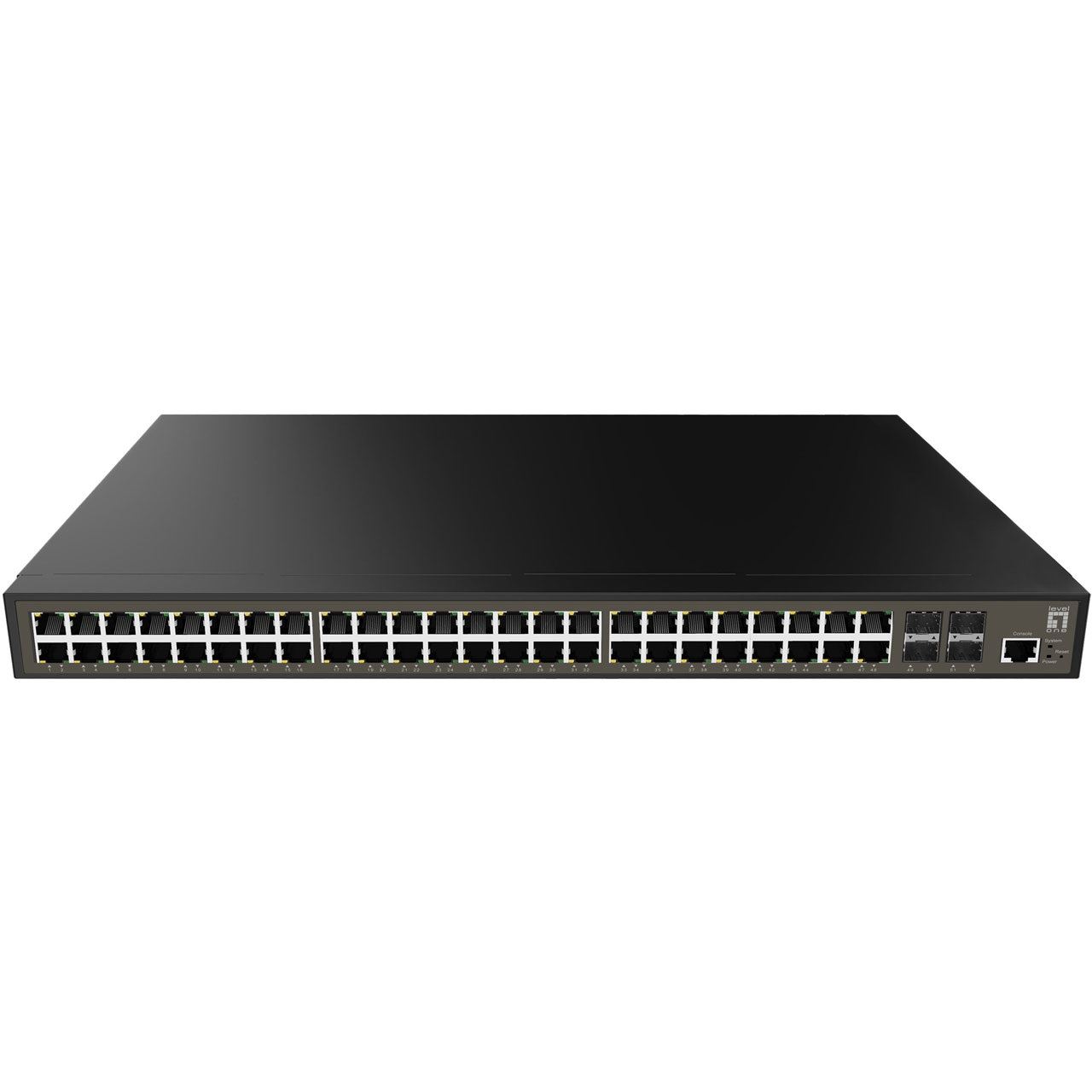 LevelOne Switch 48x GE GEL-5271 4xGSFP 19"