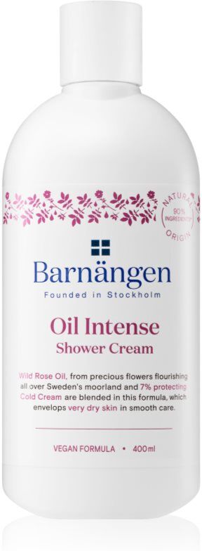 Barnängen Oil Intense sanfte Duschcreme für trockene und sehr trockene Haut 400 ml