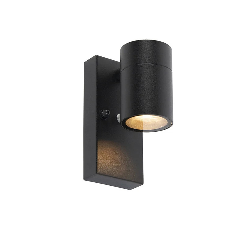 Ylumen Buitenlamp Sense met LED en dag-nacht sensor, zwart
