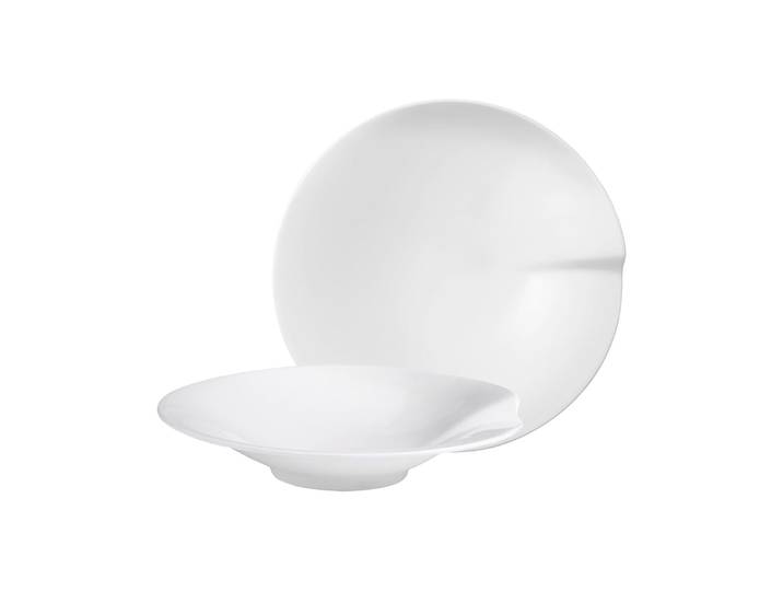 Pastateller VILLEROY & BOCH Pastateller Pasta Passion ø 27,2 cm 2er Set weiß , weiß, L:27,2cm, Speiseteller, Pastateller