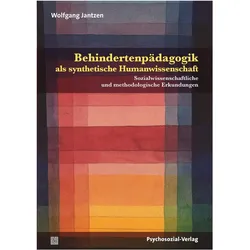 Behindertenpädagogik als synthetische Humanwissenschaft, Fachbücher von Wolfgang Jantzen