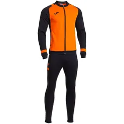 JOMA Lider Trainingsanzug Kinder 881 - orange/schwarz 104
