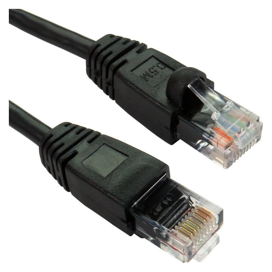 Cables Direct CDL 1m Snagless Cat5e - Black (UTP, CAT5e, 1 m) (B5-101K)