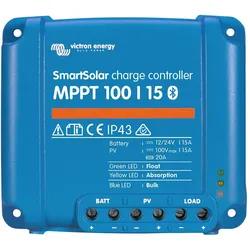 Victron SmartSolar MPPT 100/15 Solarladeregler 12V 24V 15A mit Bluetooth