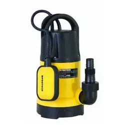 Proteco Tauchpumpe 400W, 8000 l/h, klappbare Standfüße, max. Eintauchtiefe 7 m