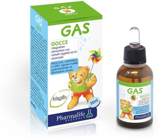 Pharmalife research Pharmalife Gas Bimbi Gocce Integratore Alimentare 30 ml