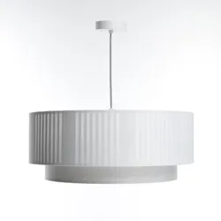 HÄNGELEUCHTE Weiß 70/98 cm