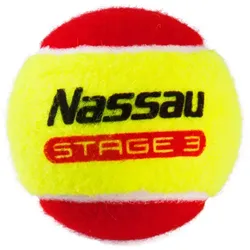 Tennisbälle - Nassau Stage 3 - 60 Stck im Beutel