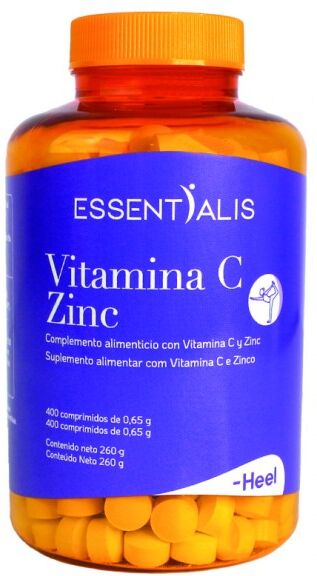 Heel Essentialis Vitamin C Zinc 400 Capsules