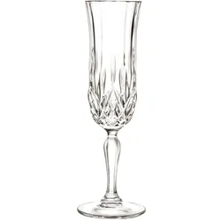 RCR Satz von 6 Flötenkelchen Opera aus Klangglas 13cl