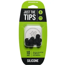 Mackie MP & CR Buds Small Silicone Black Tips Kit, Headset Zubehör