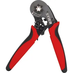 Stier, Zange, Crimpzange für Aderendhülsen Sechskant-Pressung 16 mm2 (185 mm)