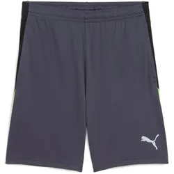PUMA IndividualLIGA Trainingsshorts 2 mit offenen Taschen Herren 08 - galactic gray/yellow alert S