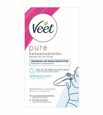 Reckitt Benckiser Deutschland GmbH VEET Kaltwachs-Streifen Bikinizone & Achseln 16 St 07768448
