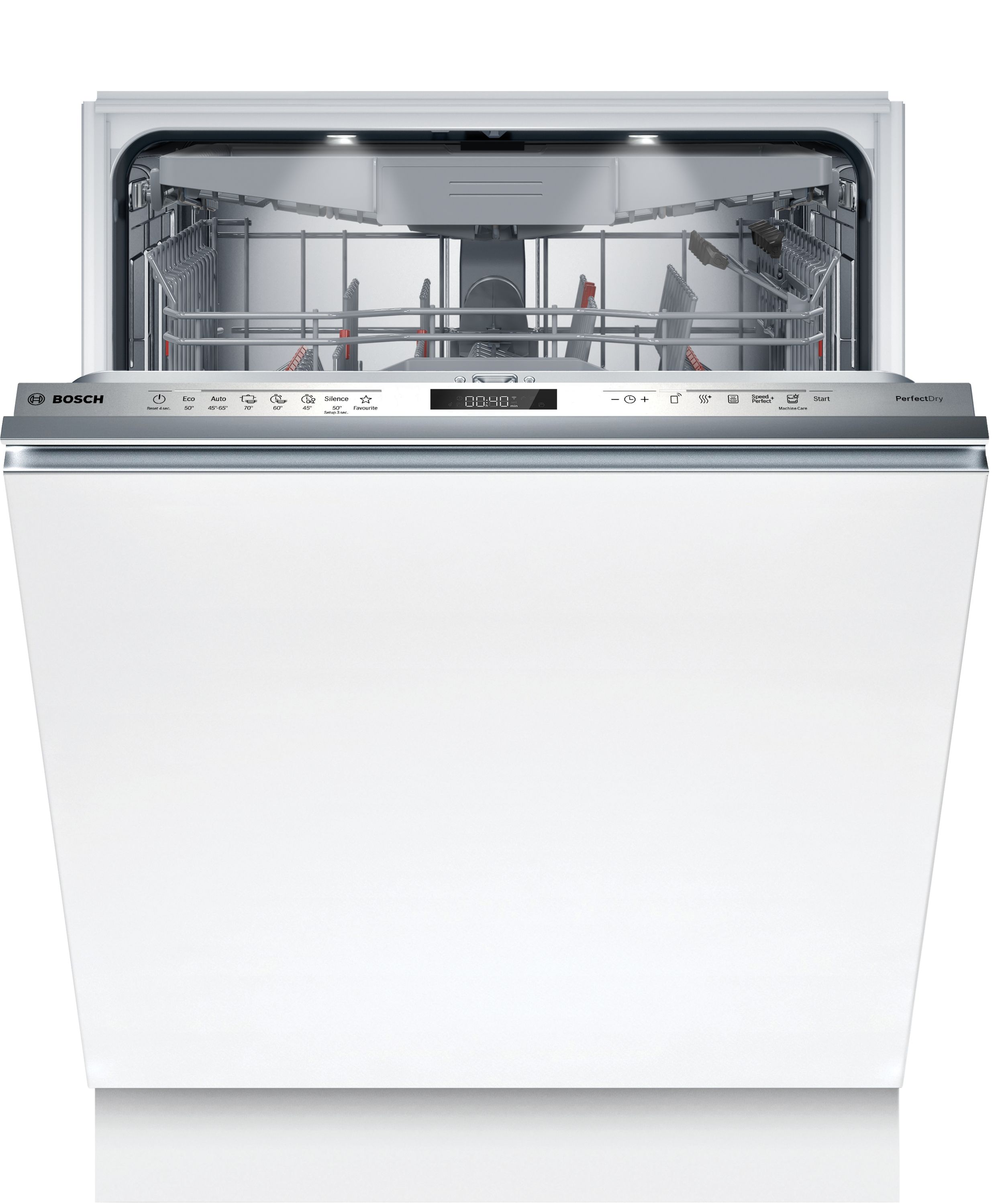 Bosch Serie 6 SMV6ZCX25E 60 cm Geschirrspüler vollintegriert (ohne Front) Sehr leise 14 Maßgedecke aquaStop Funktion