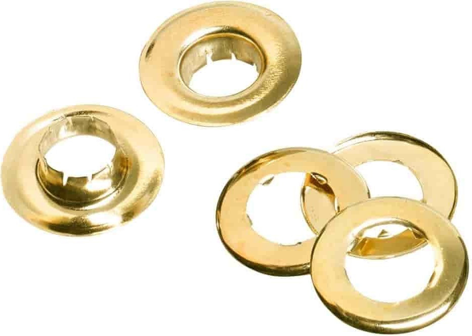 20 stuks Koperen oogjes met 16 mm binnendiameter