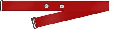 Uplift Treasures Heart Rate Monitor Replacement Strap Compatible With Polar H7 H9 H10, Coospo, Wahoo Tick, Garmin, And Magene Sensors red