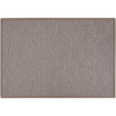 Dekowe "Naturino Effekt" rechteckig 8 mm Höhe Flachgewebe, Sisal-Optik, mit Bordüre, In- und Outdoor geeignet