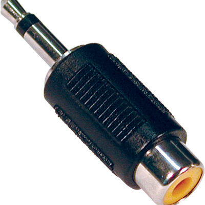 EDC Ficha Adaptadora RCA F.  -  Jack 3,5mm M. Mono