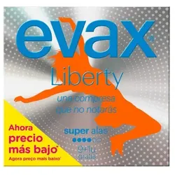 Evax Liberty Super Damenbinden Mit Flügeln 9+1 Einheiten