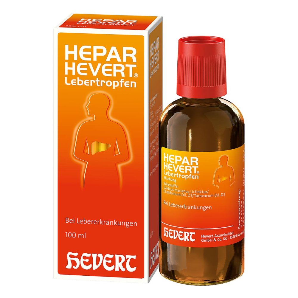Hevert-Arzneimittel GmbH & Co. KG Hepar Hevert Lebertropfen 04982543