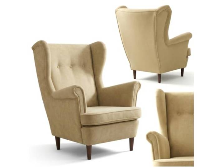 Family Meble Ohrensessel Ari Aura – skandinavischer Sessel, Muster Aura 2