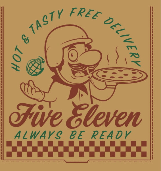 5.11 Tactical Pizza Box Patch