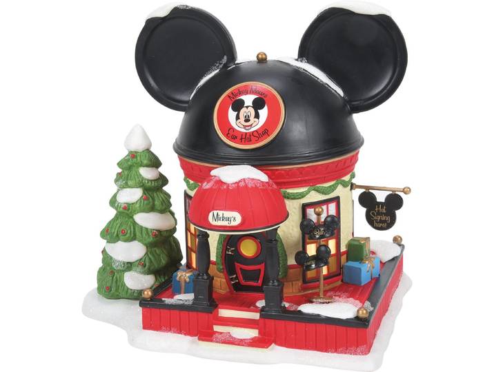 Disney Department 56 Mickey Mouse Ear Hat Shop