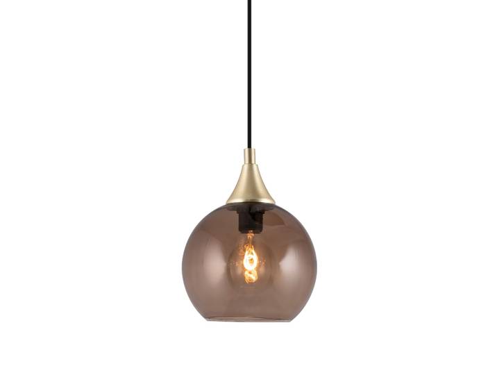 Globen Lighting Lampe à suspension Bowl mini Marron