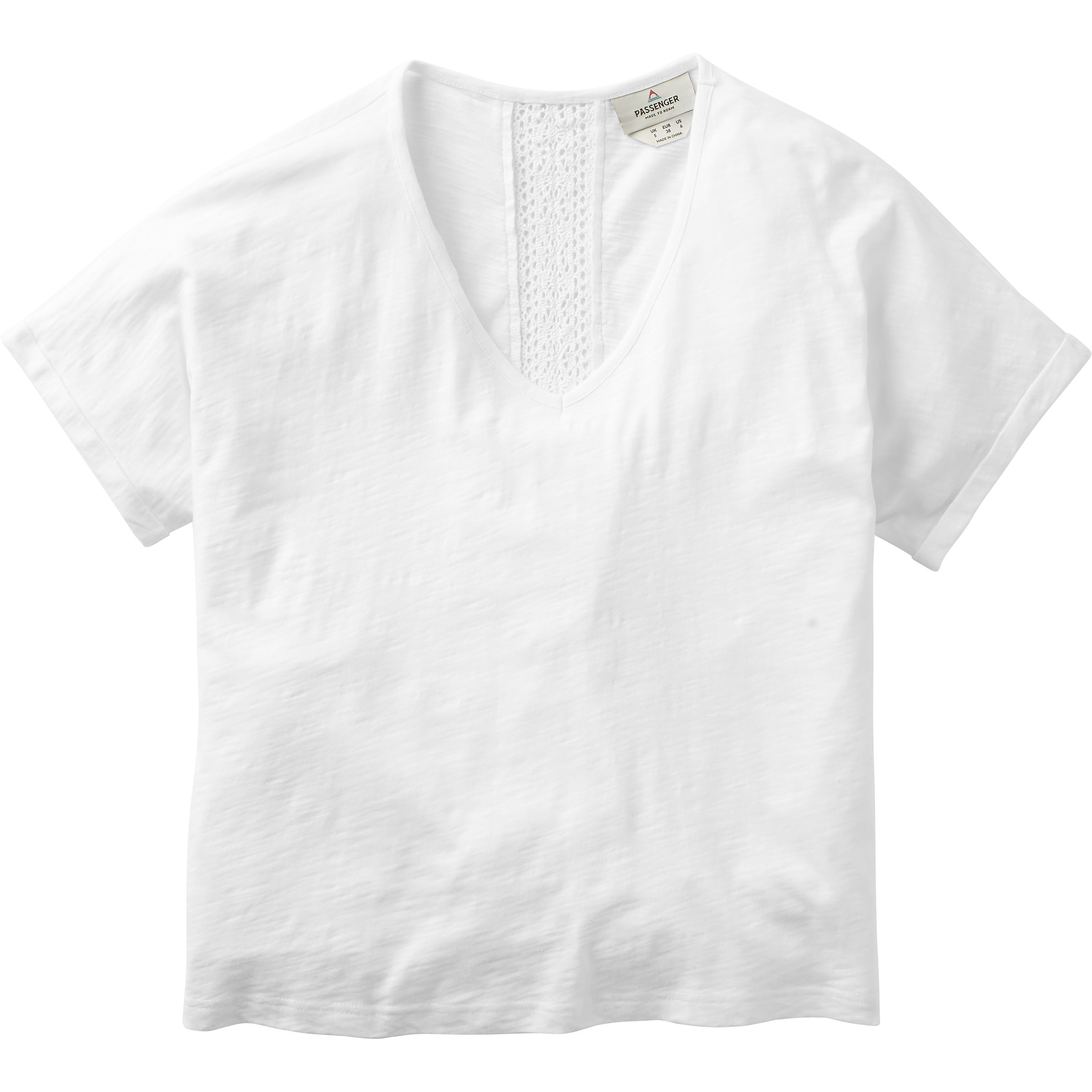 Passenger Rivergate 2.0 Damen T-Shirts weiss Größe M Lifestyle Widerstandsfähig