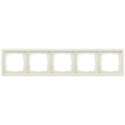 Siemens Schalterprogramm 5fach Rahmen Delta Metallic 5TG13251 1 St.