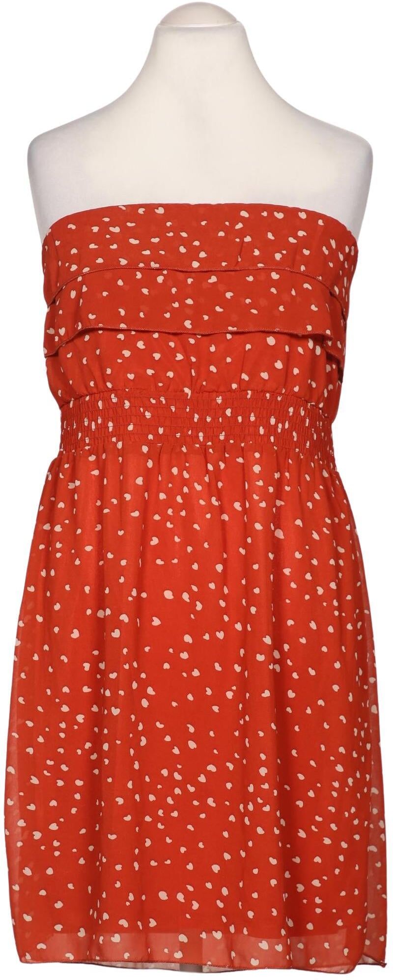 Anonyme Designer Damen Kleid, Rot, Gr. M, Synthetik - Second Hand