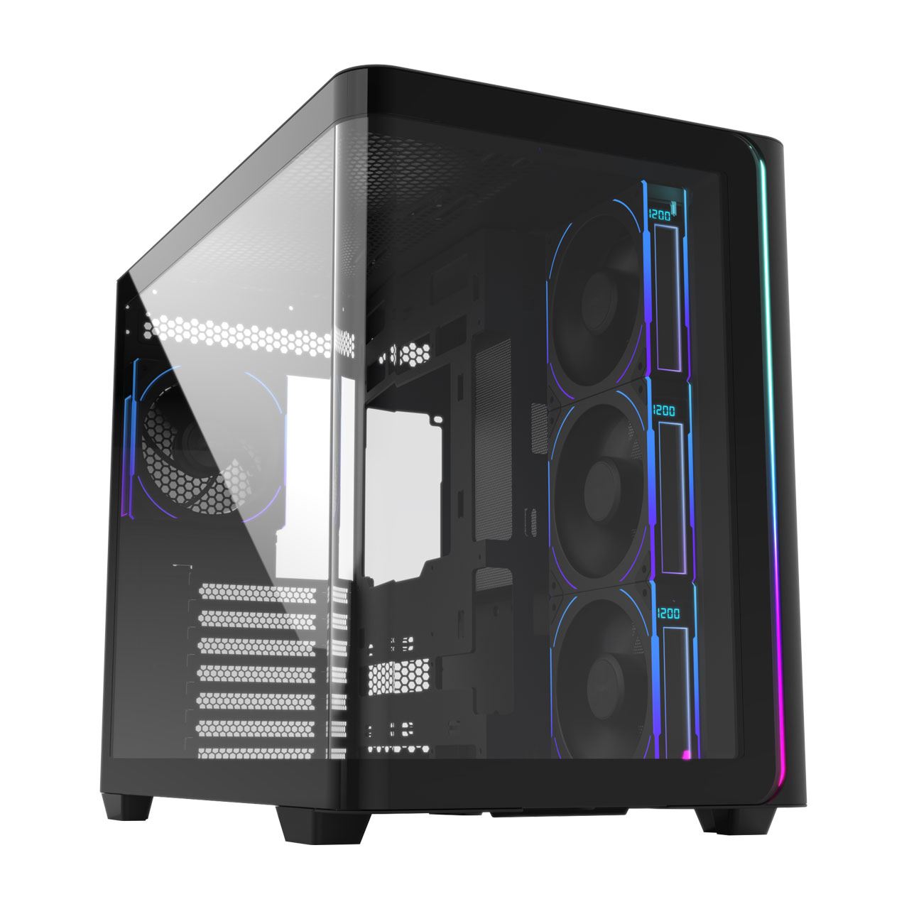 FSP Group Midi M580 BP ATX/M-ATX/M-ITX/ARGB o.N. Black retail