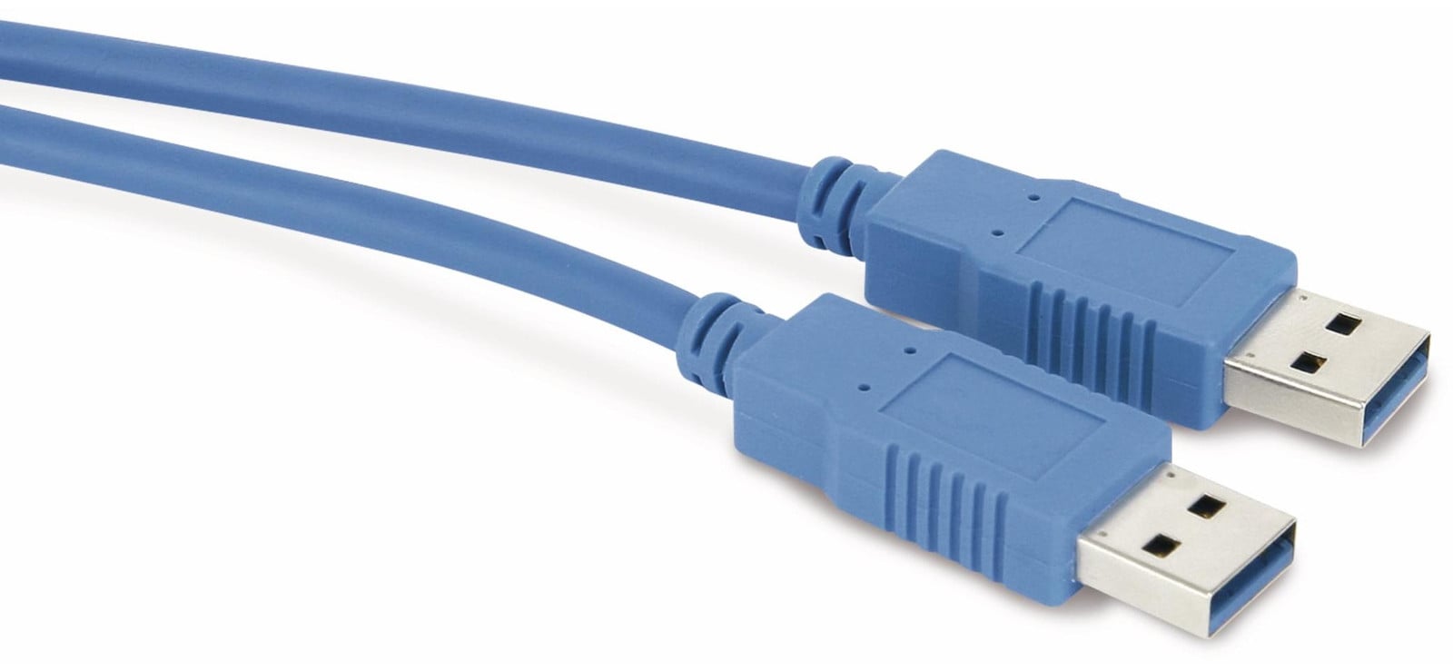 S-CONN USB 3.0 kabel Type A naar Type A, blauw, 0,5 meter