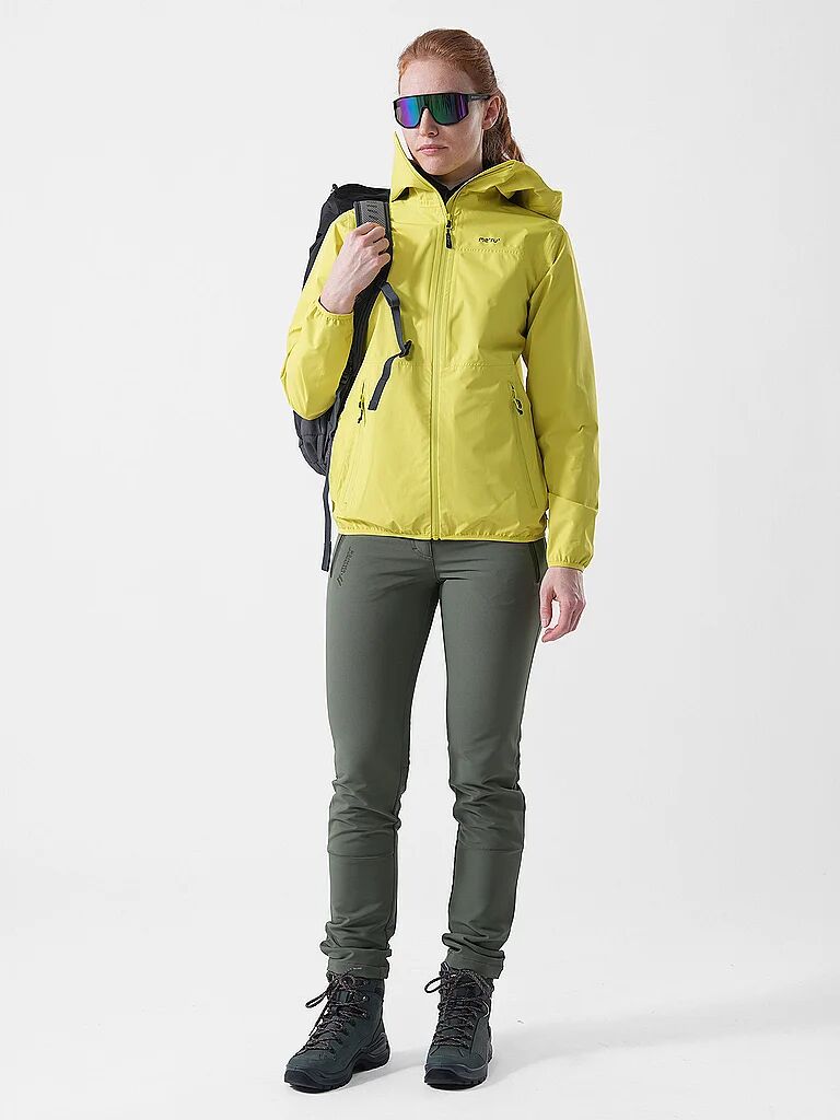 MERU Damen Wanderjacke Pokhara 2,5L Hoodie gold   M W