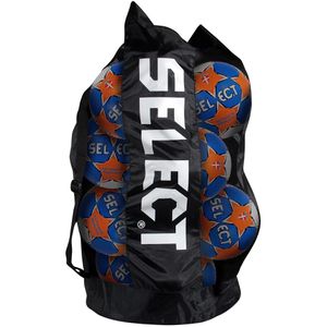 Select Ballsack 7376000111, Handballsack, für bis zu 12 Bälle, schwarz