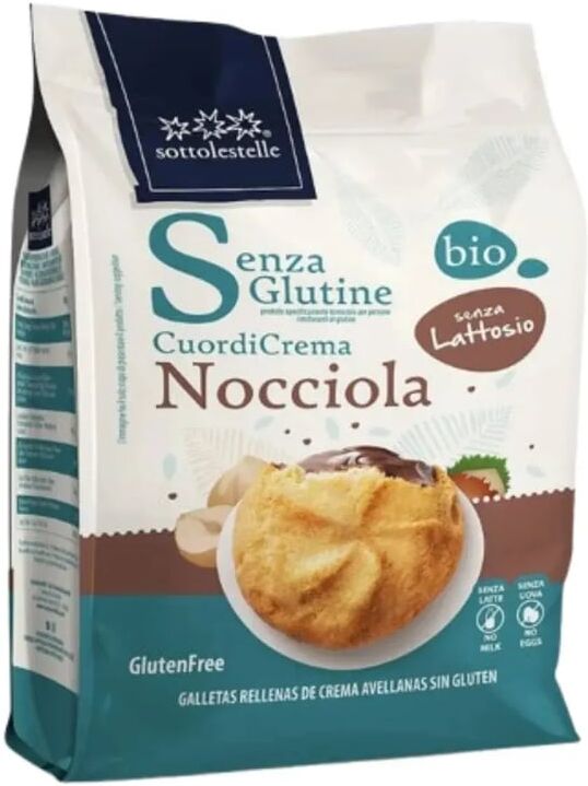 Sottolestelle Bolachas Recheadas Avelã Choco Bio 200g
