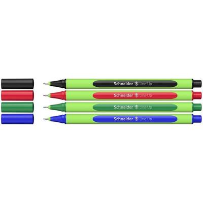 Schneider Fineliner Line-Up, 4er Set