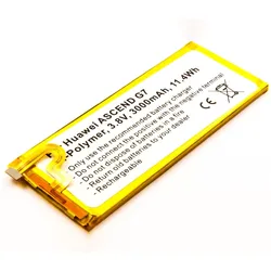 AGI 27374 - Batterie/Akku - Schwarz - Lithium Polymer (LiPo) - 3000 mAh - 3,8 V - 11, Smartphone Akku
