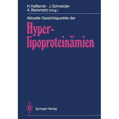 Aktuelle Gesichtspunkte der Hyperlipoproteinämien, Taschenbuch von , Springer Berlin, 978-3-540-19023-3