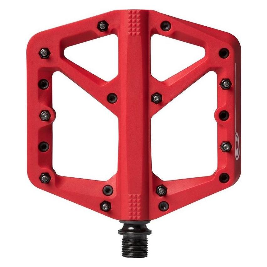 Crankbrothers Pedal Body Pedalkörper, Stamp V1, large, links, red (40080391)