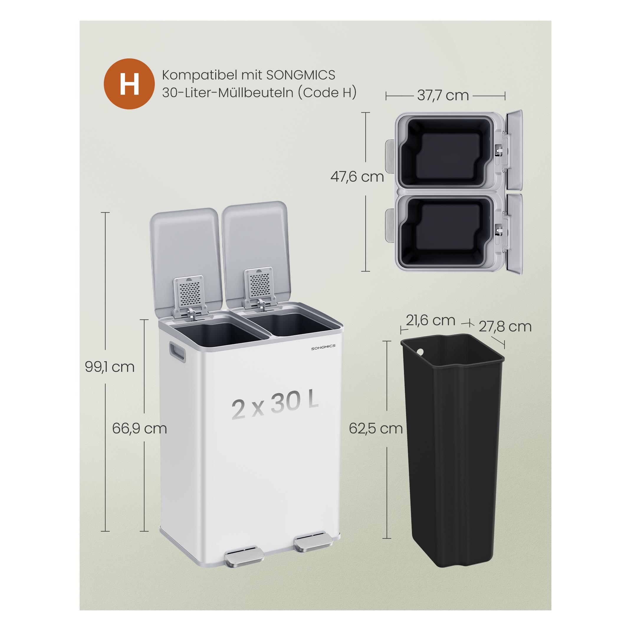 Songmics Martha (30 l) (LTB741W02)