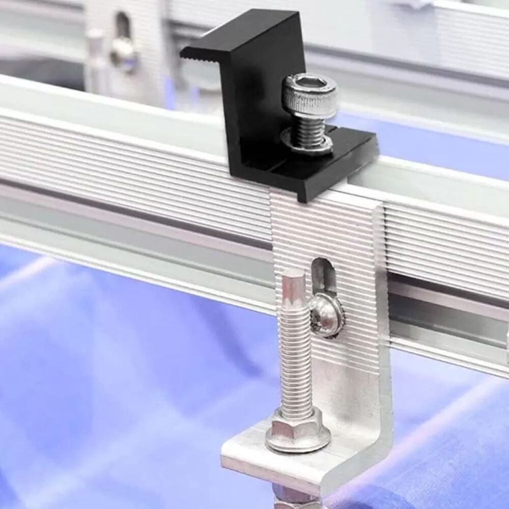 INF Aluminiumlegierung Seitenpressblock - 30mm (10er-Pack) für Solarmodule