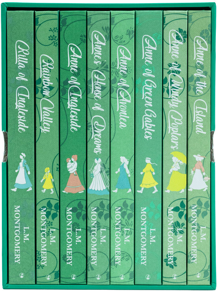 Classic Editions Anne of Green Gables Complete 8 Books Deluxe Hardback Collection – Classic Literature Collection