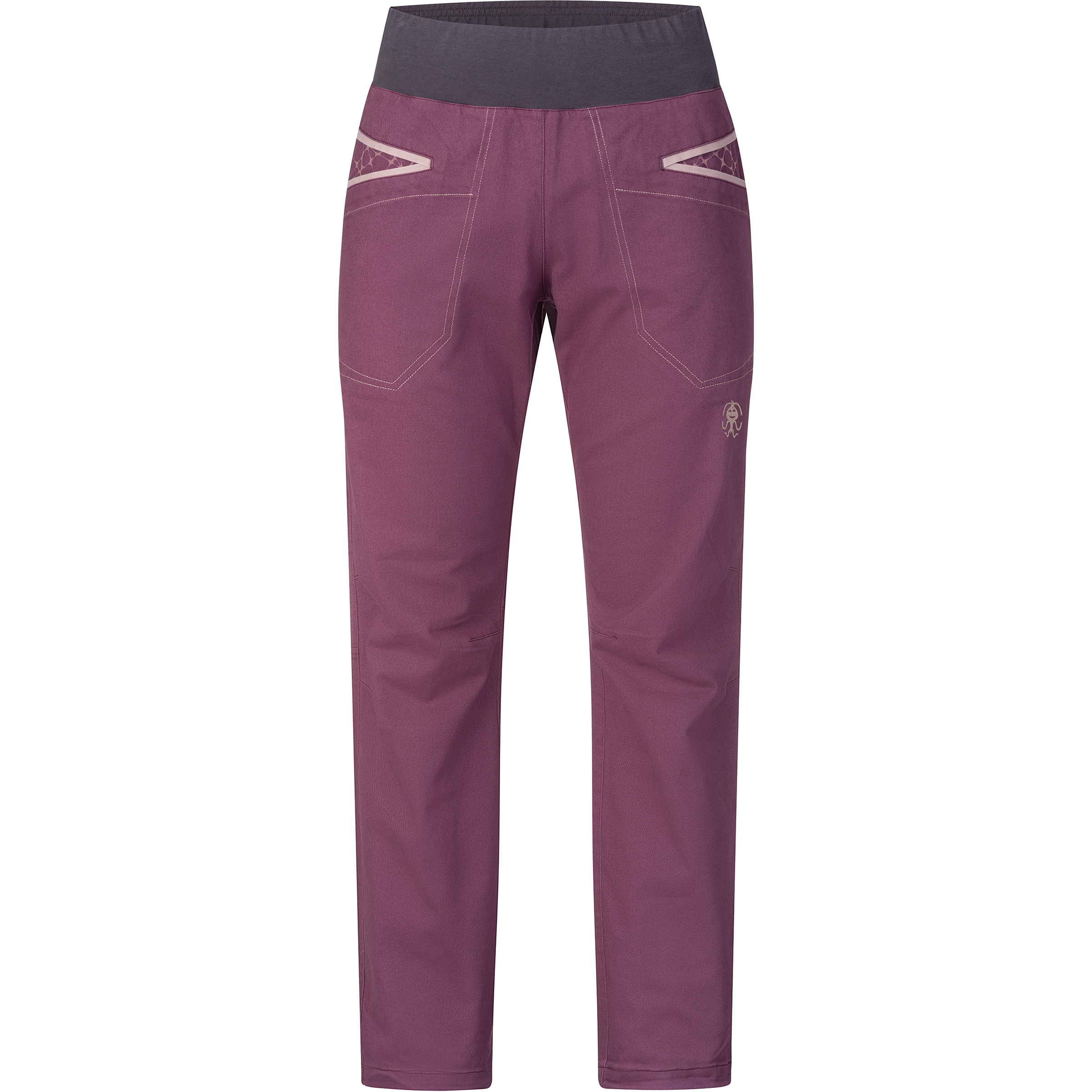 Rafiki Vista Hose Damen Kletterhose lila Größe XS Sportklettern Windabweisend
