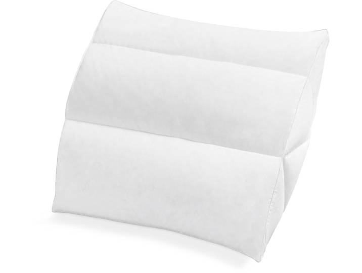 Federkissen HAEUSSLING BodyPerfect ModernLine , weiß, B:80cm L:80cm, Füllung: 70% Federn, 30% Daunen, Kopfkissen, Federkissen, Ideal für Bauchschläfer
