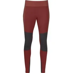 BERGANS Bergans Damen Tight lang W FLOYEN OUTDOOR TIGHTS, Größe XL in Rot Rot